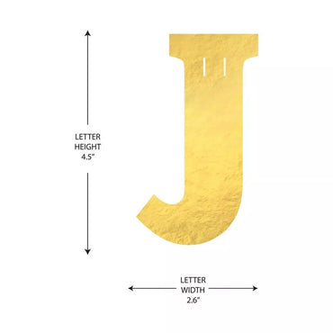 Create Your Own Banner- Letter J