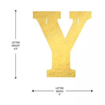 Create Your Own Banner- Letter Y