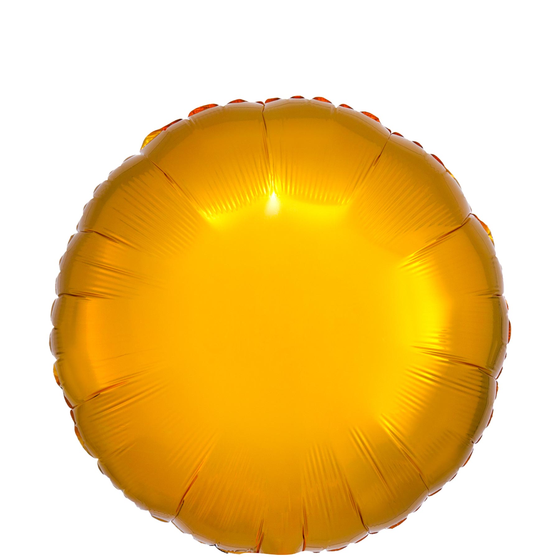 Gold Metallic Satin Luxe Round Foil Balloon 45cm
