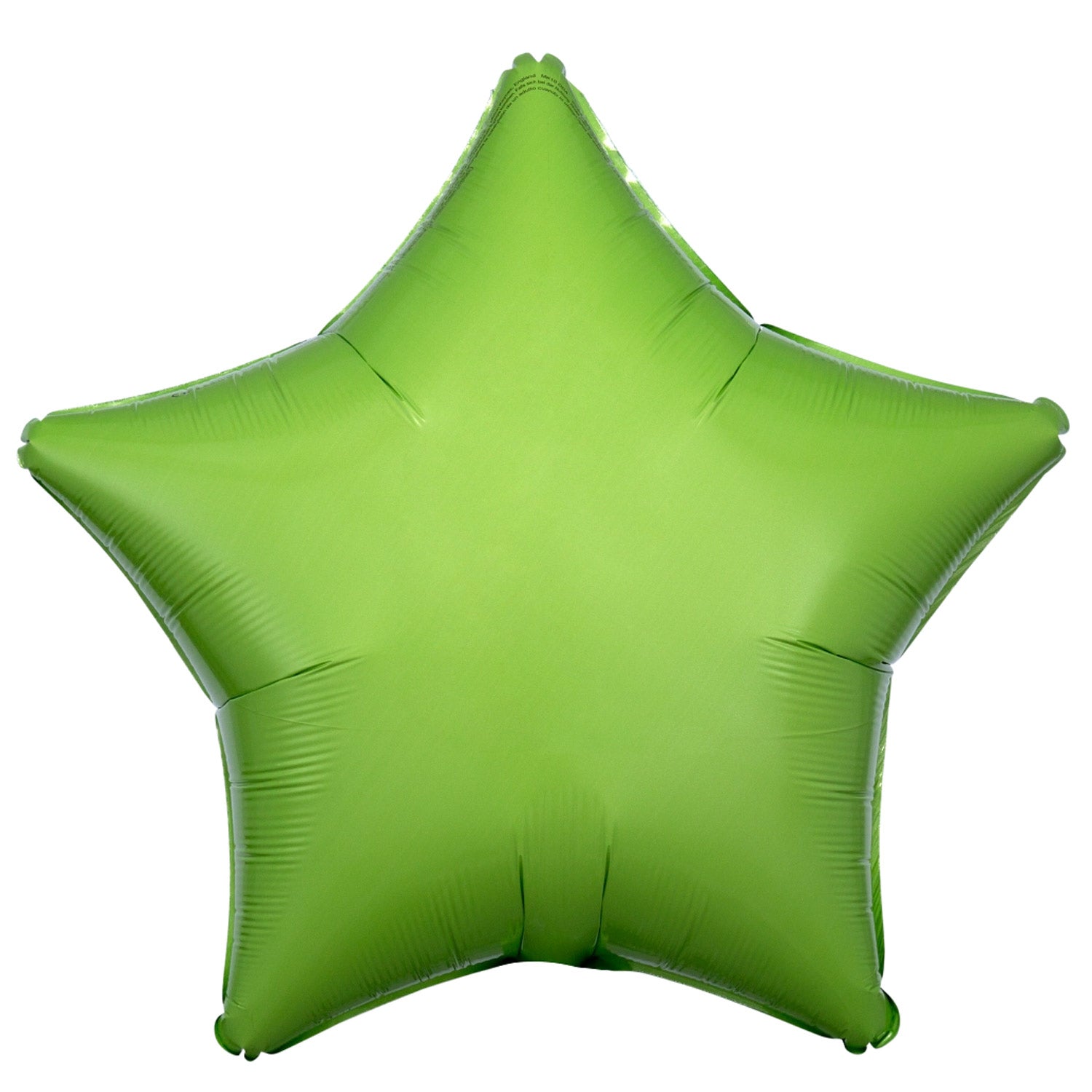 I Green Decorator Star Foil Balloon 18in