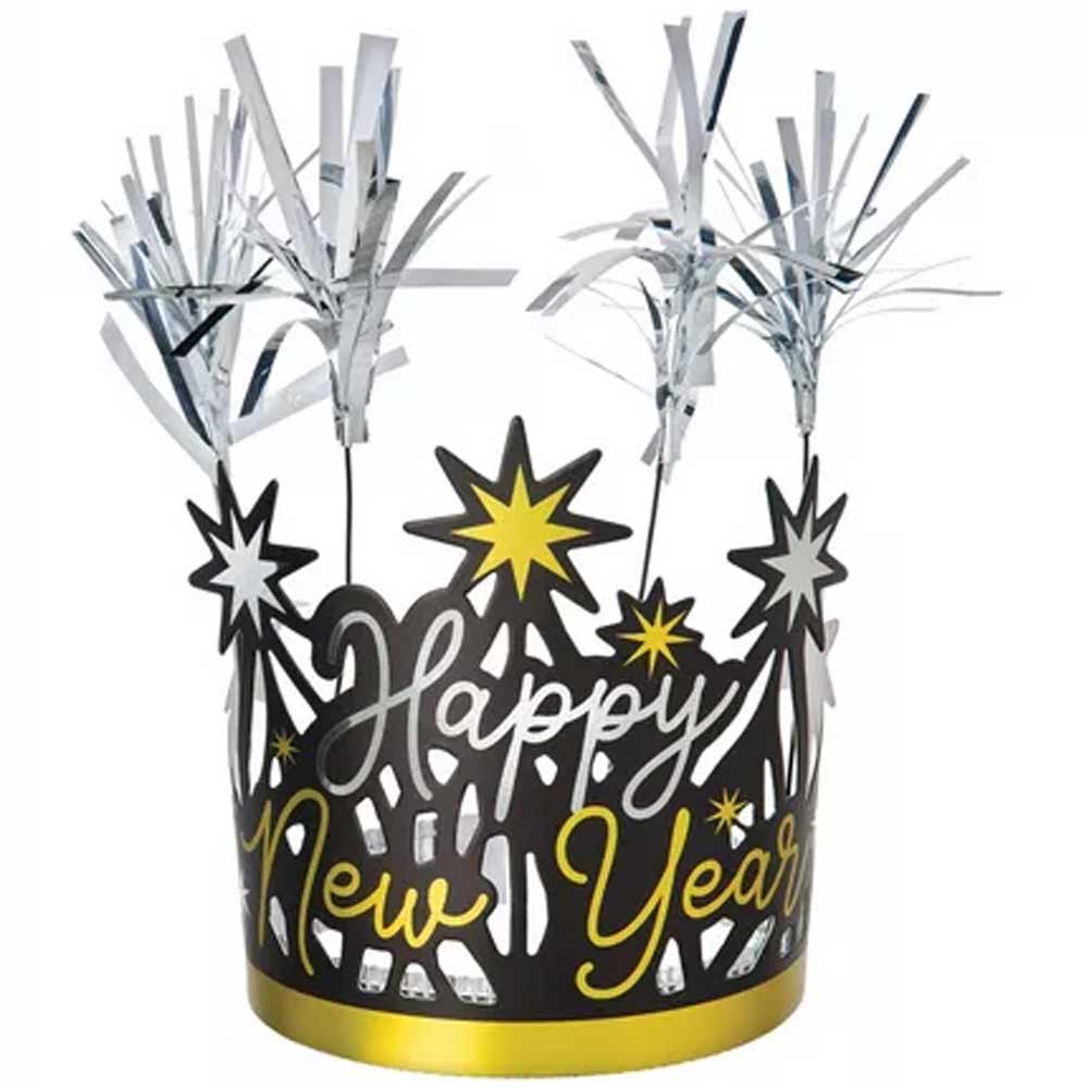 Happy New Year Tiara Tinsel & Foil