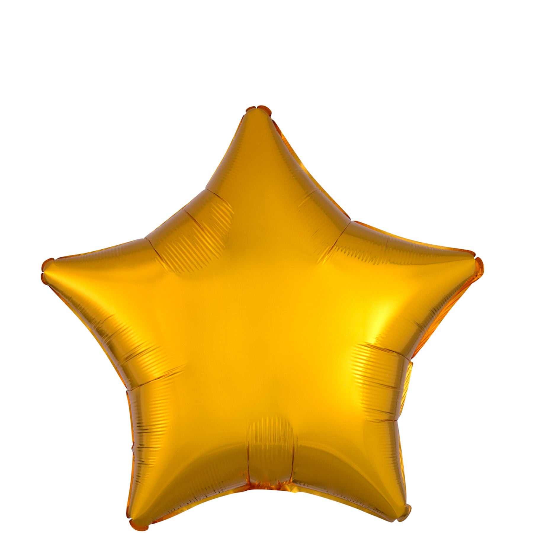 Gold Metallic Satin Luxe Star Foil Balloon 45cm