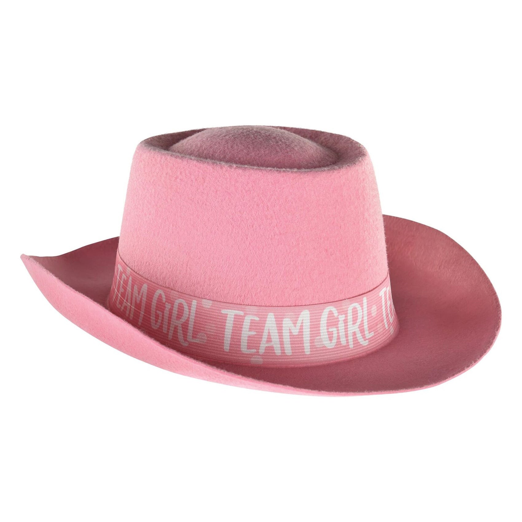 Gender Reveal Felt Girl Hat One Size