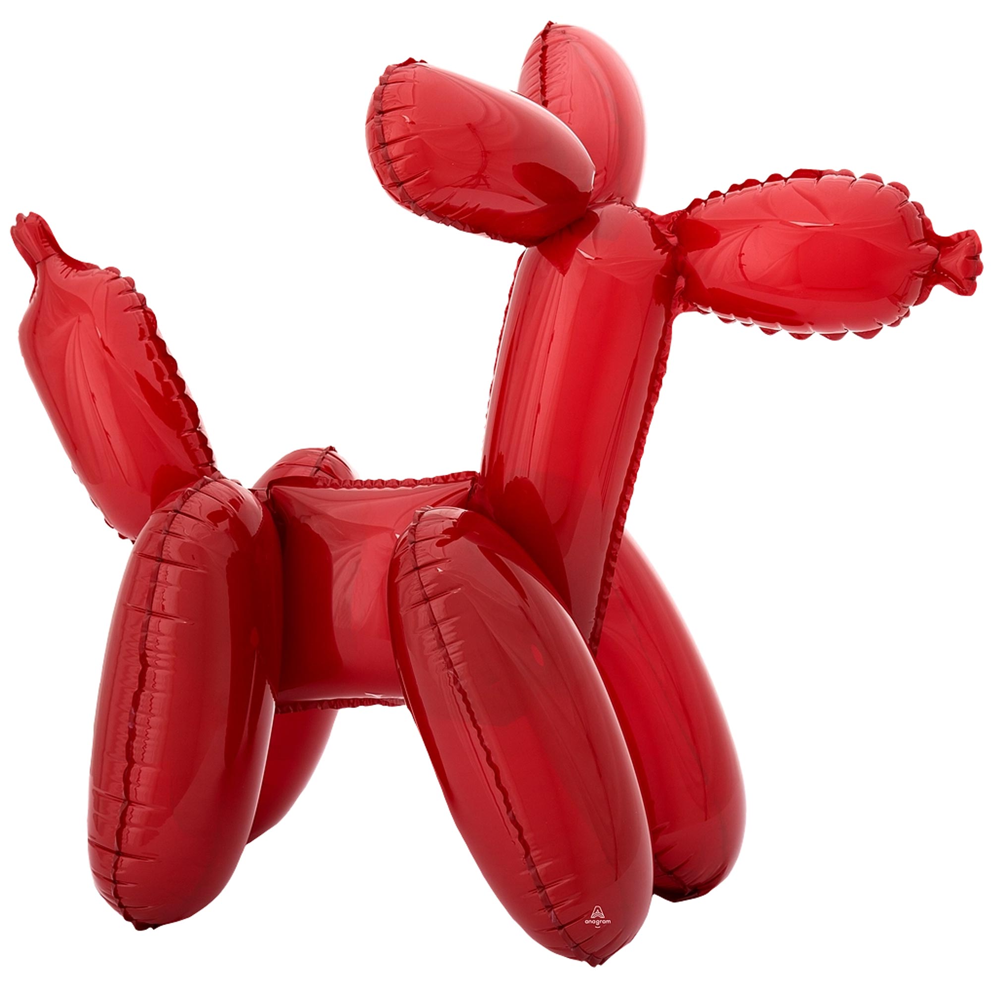 Red Balloon Dog Multi-Balloon 19in