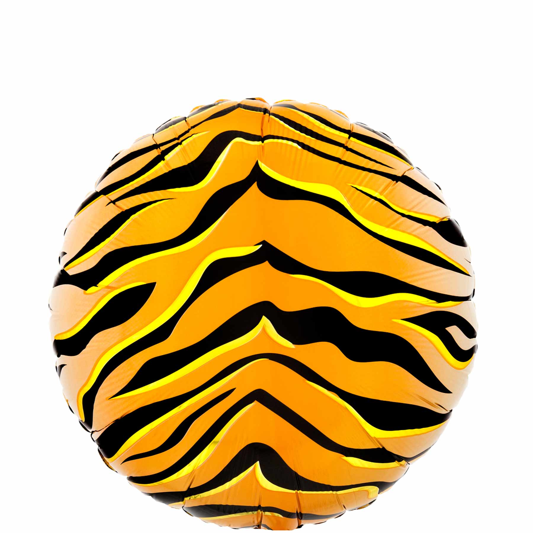 Tiger Print Animalz Foil Balloon 45cm