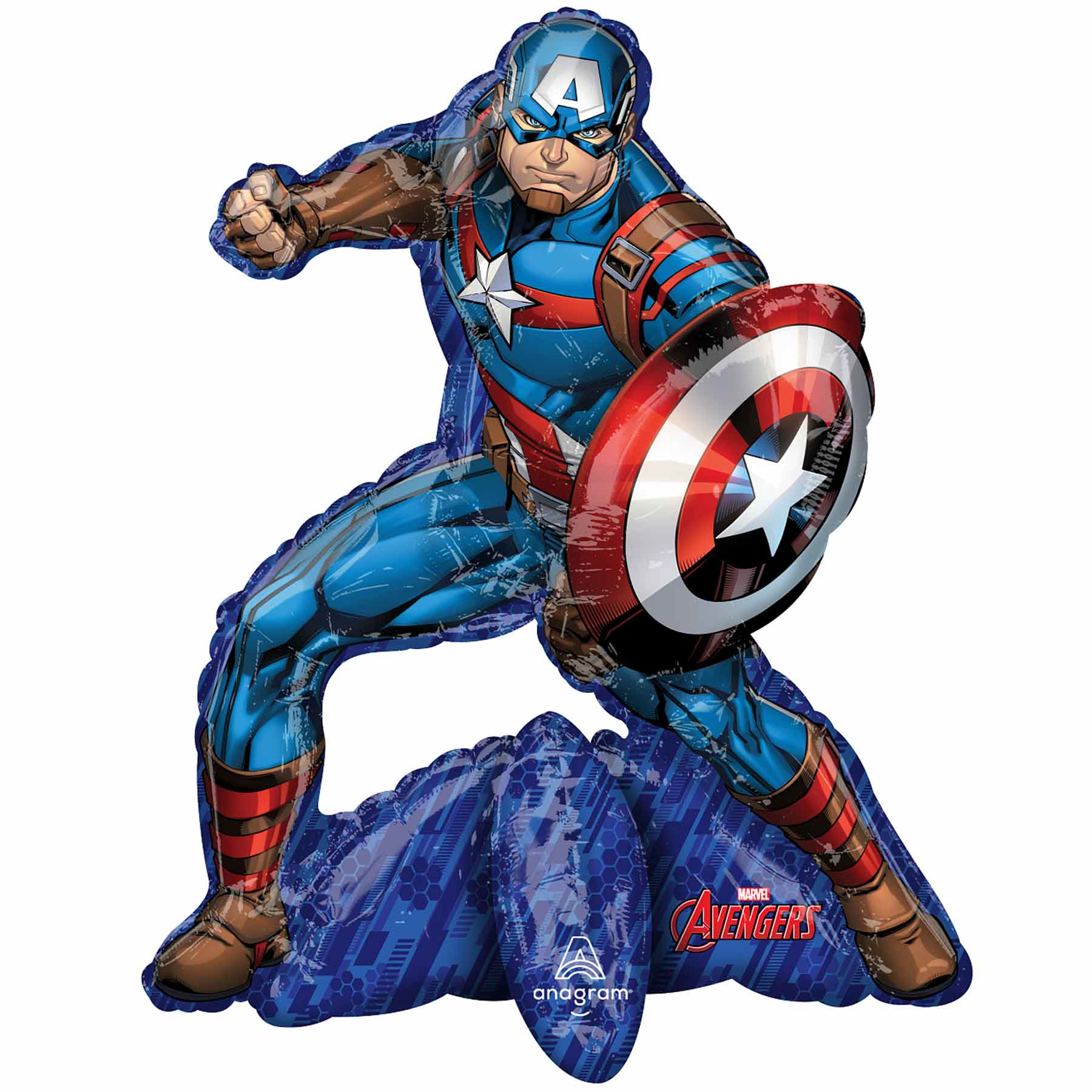 Avengers Captain America Multi-Balloon 55x66cm