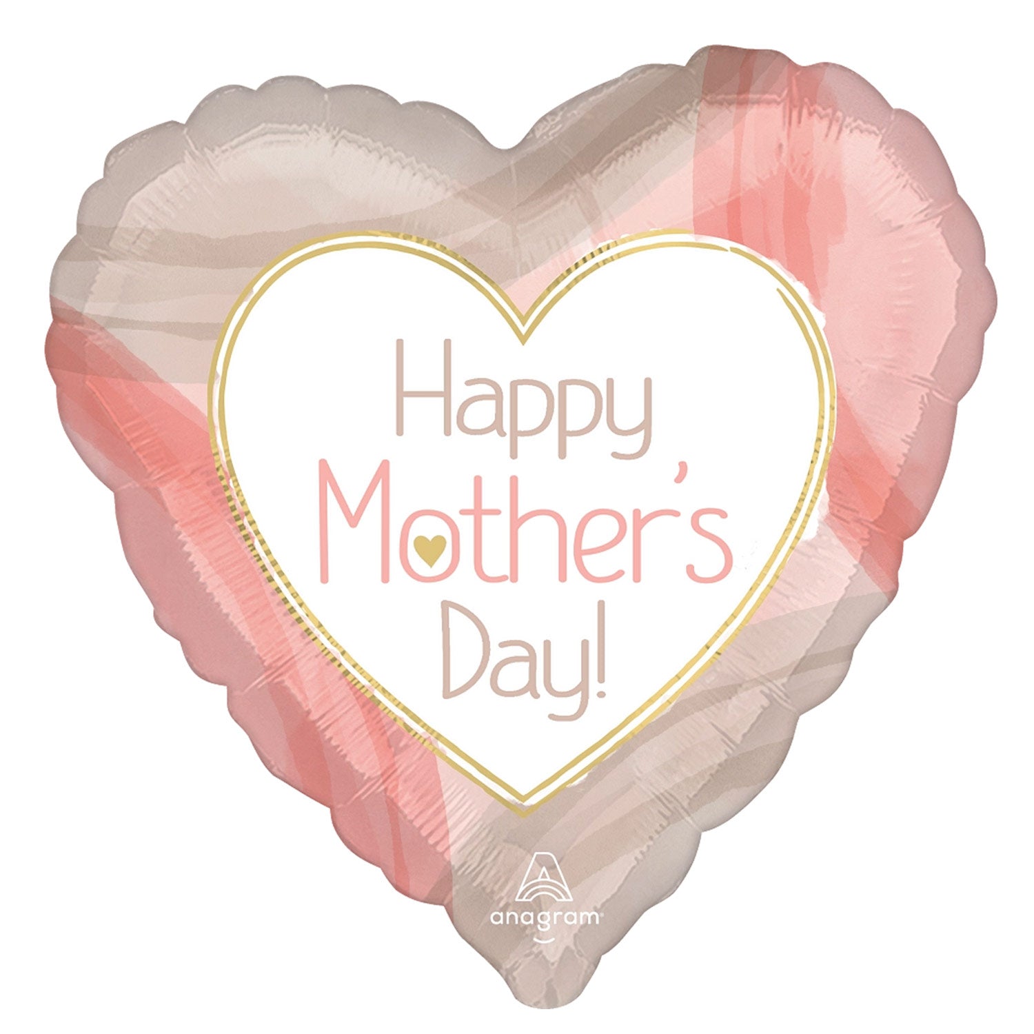 Happy Mothers Day Cutout Collage Jumbo Foil Balloon 28in