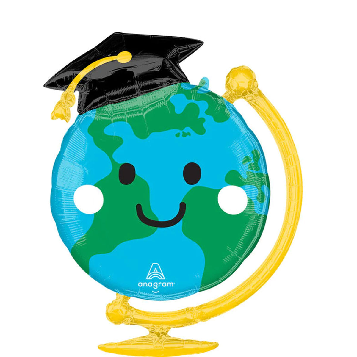 Graduation Fun Globe SuperShape Foil Balloon