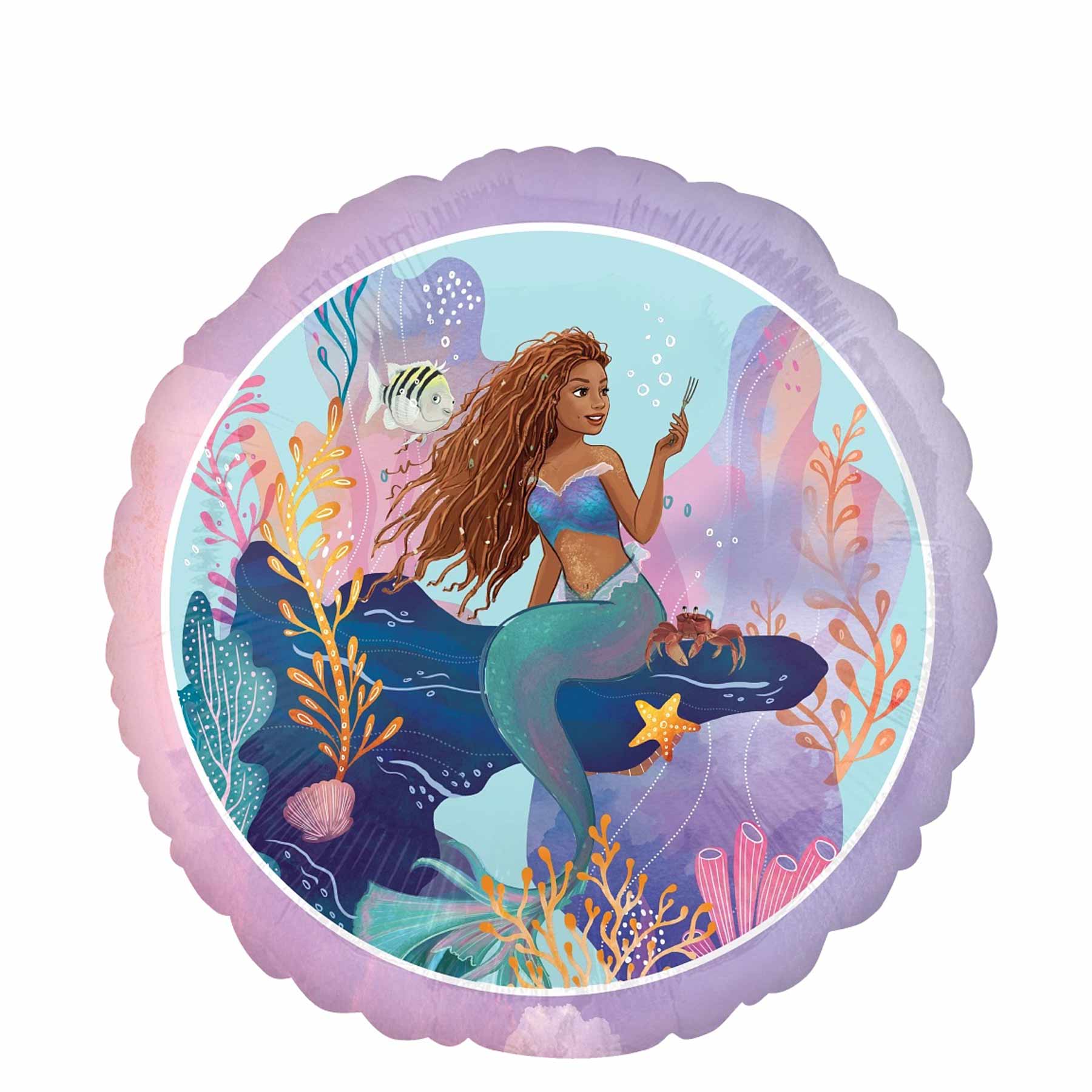 Little Mermaid Live Active Foil Balloon 18in
