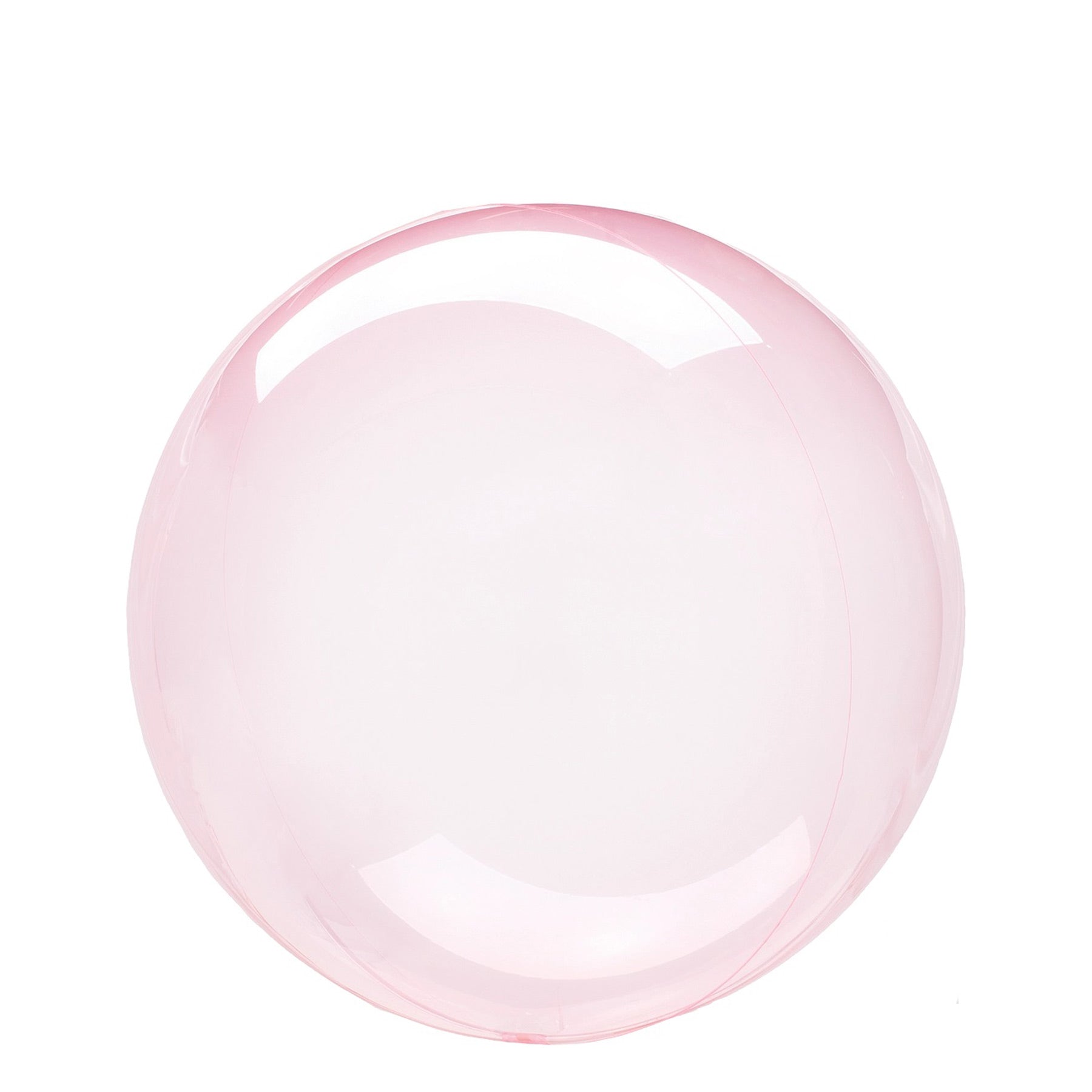 Dark Pink Petite Crystal Clearz Foil Balloon 25cm