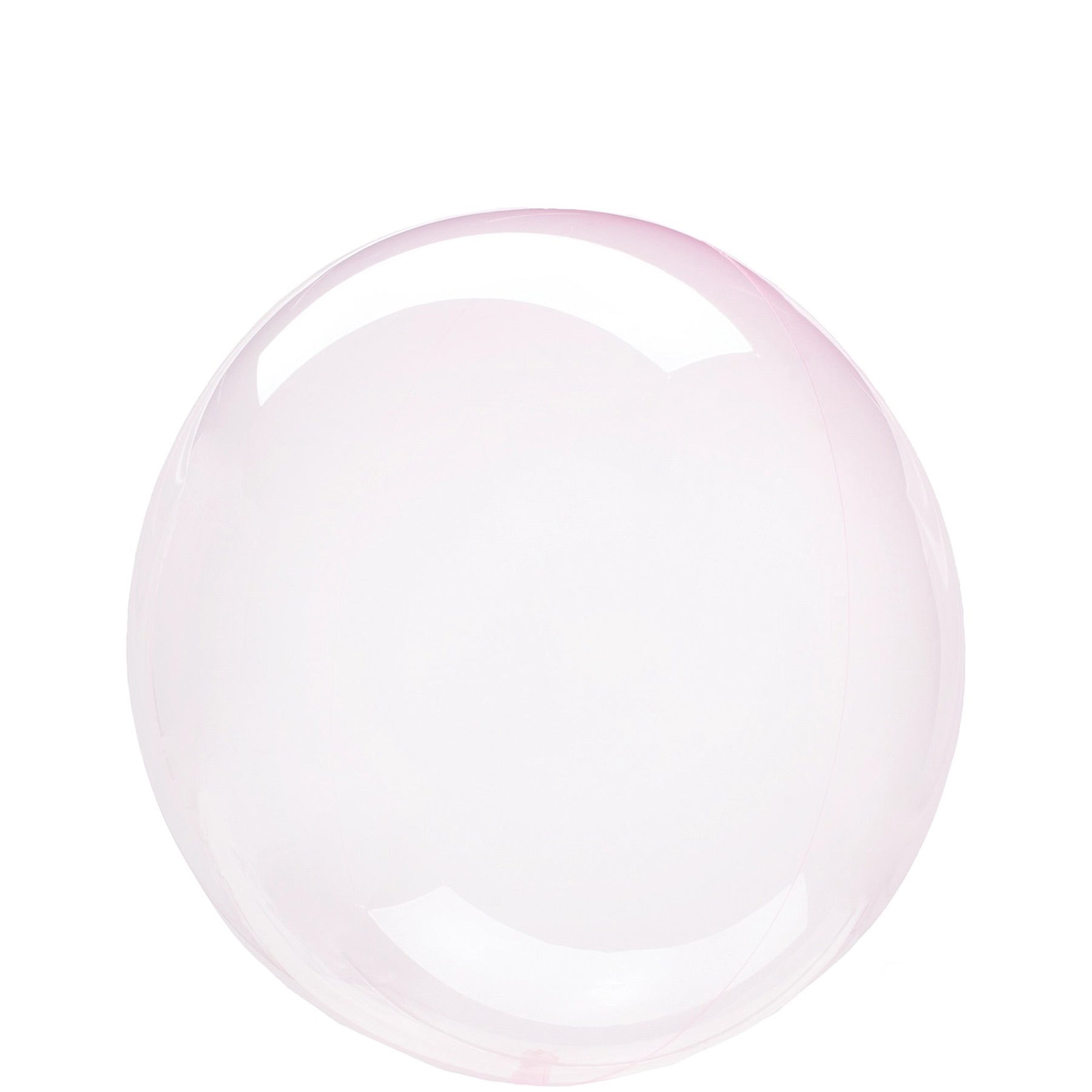 Light Pink Petite Crystal Clearz Balloon 25cm