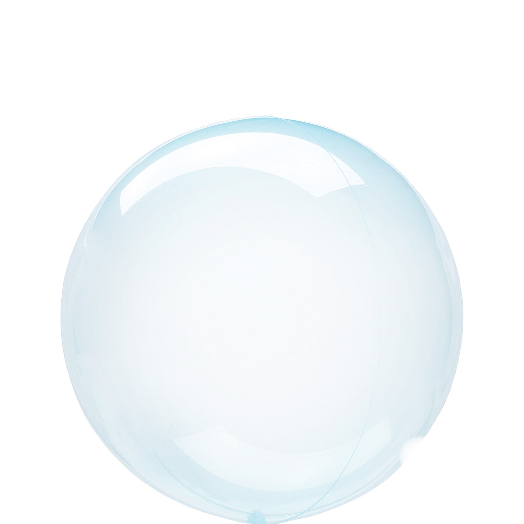 Blue Crystal Clearz Petite Foil Balloon 25cm