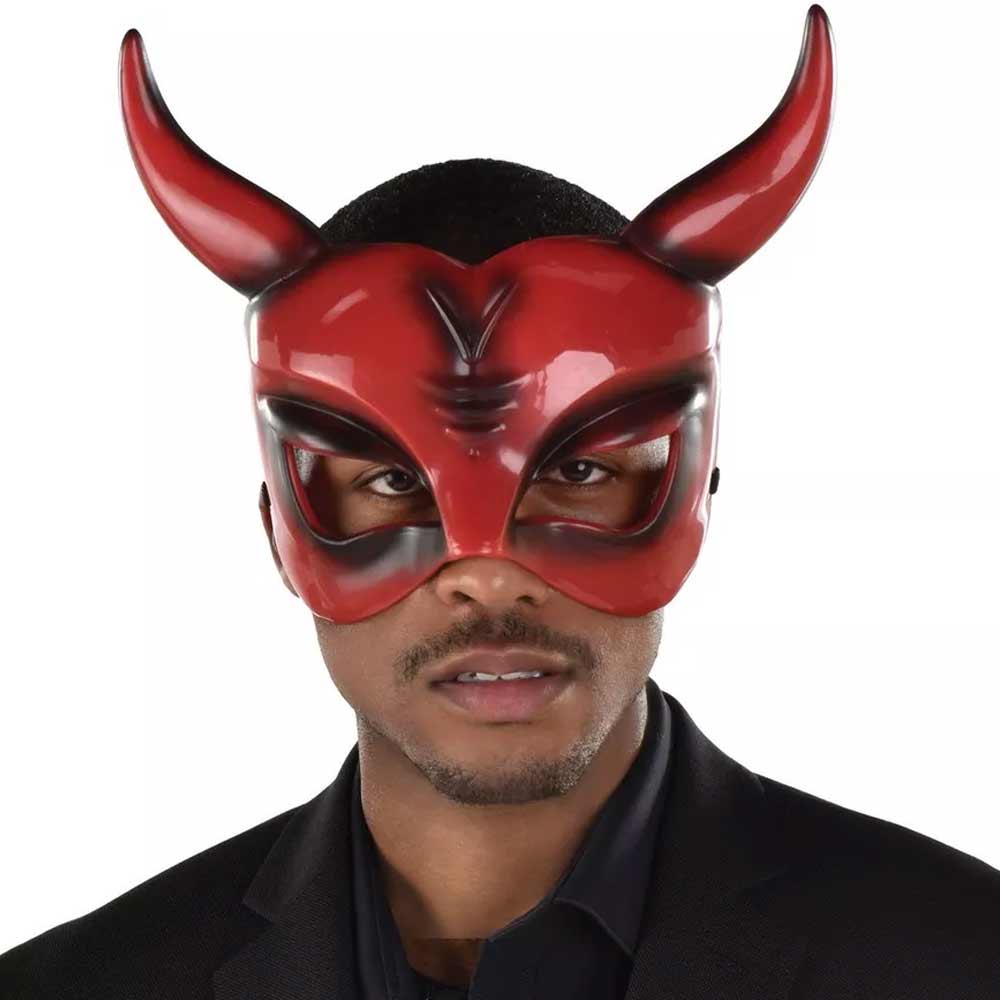 Adult Horned Devil Mask