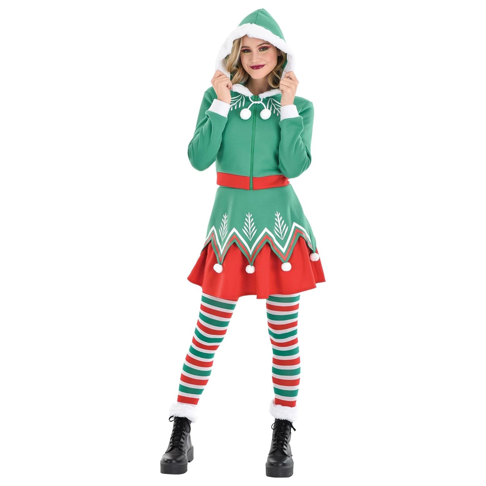 Adult Sassy Elf Christmas Costume