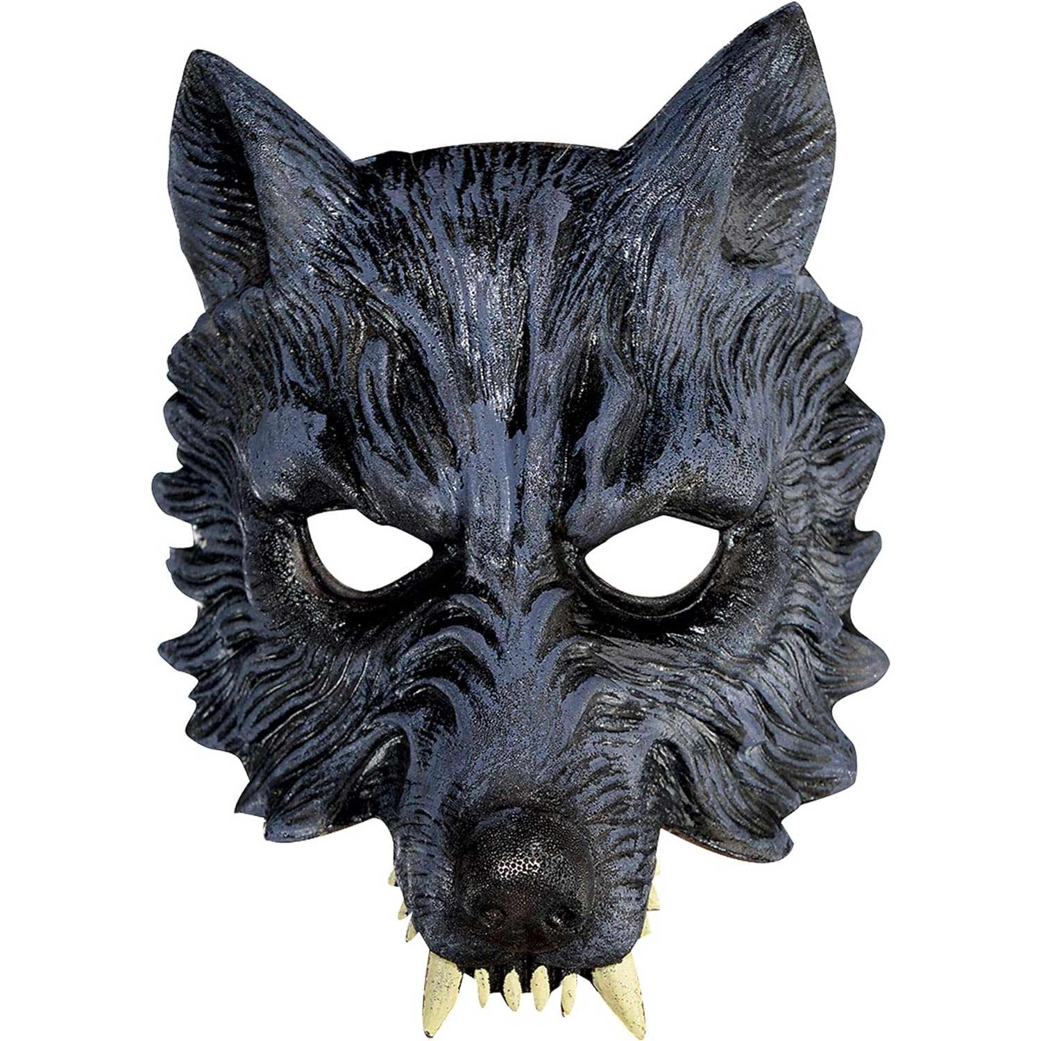 Adult Werewolf Eva Half Mask