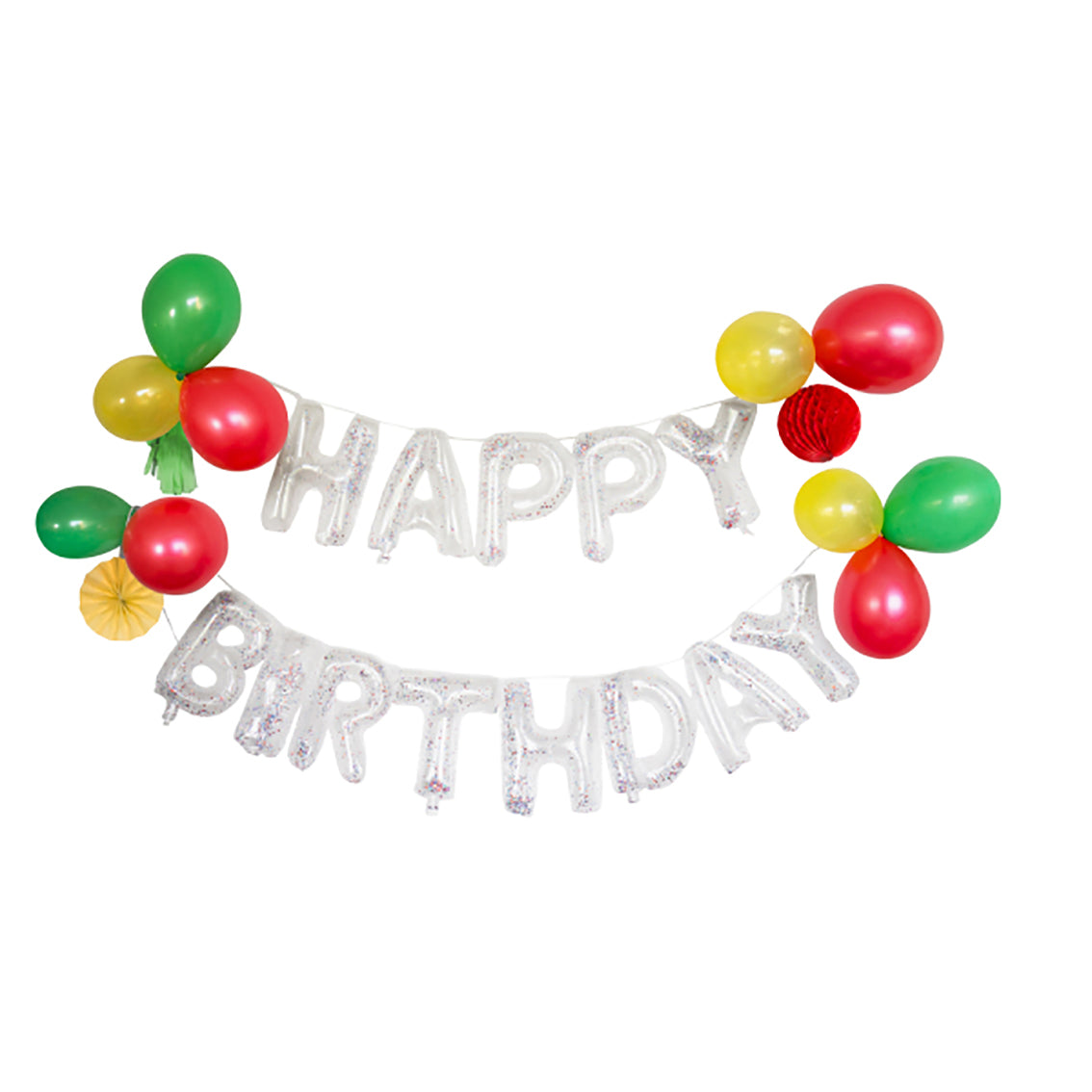 Happy Birthday Balloon Garland Decorating Kit
