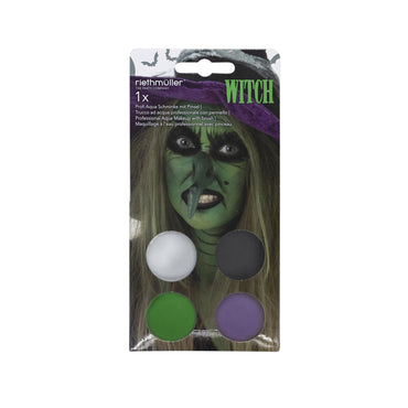 Halloween Aqua Witch Face Paint Kit 3.5g