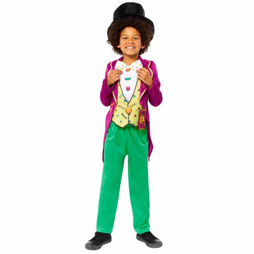 Child Willy Wonka Classic Boy Costume