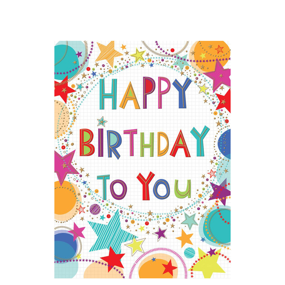 Birthday Bright Spots Greeting Card 12 X 9