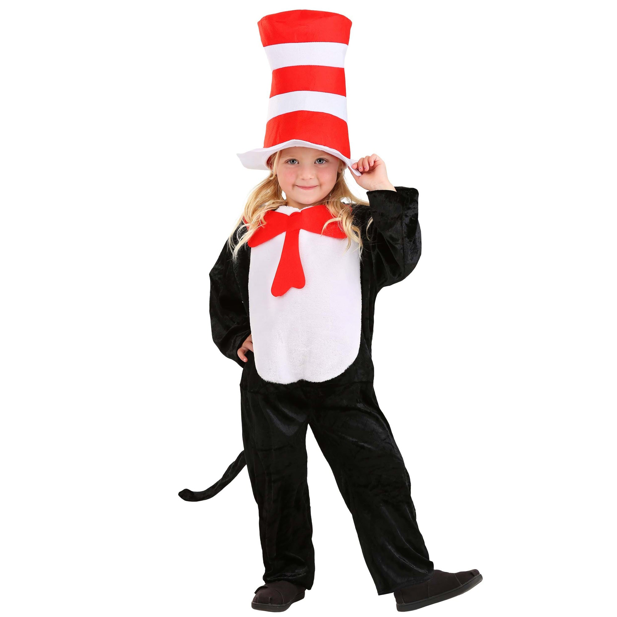 Toddler Cat in the Hat Girls Costume