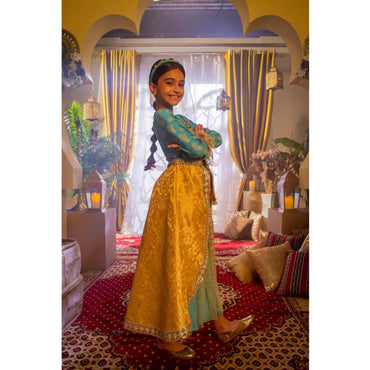 Disney Golden Princess Jasmine Prestige Dress Up Costume