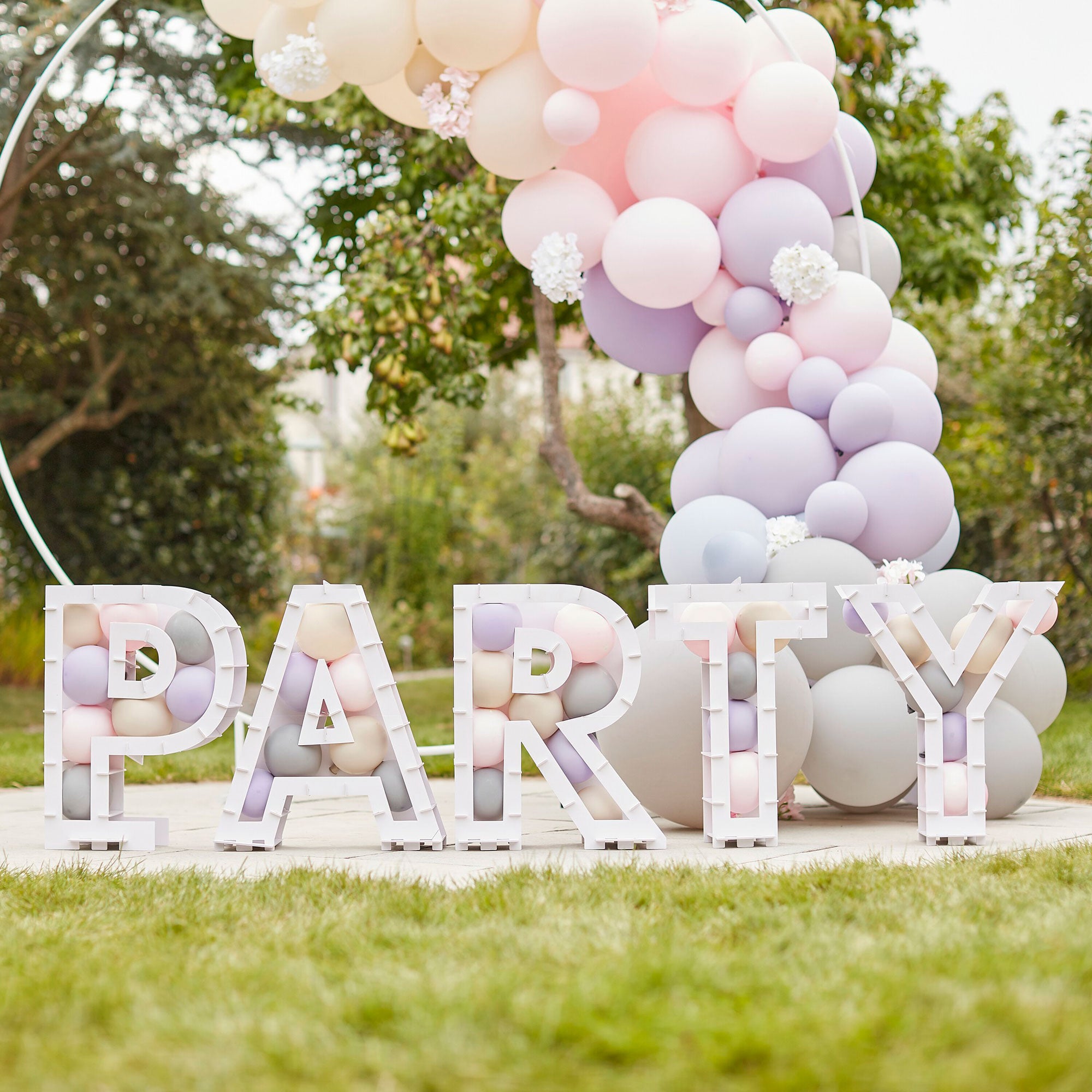 Mix It Up Party Balloon Mosaic Stand Decoration