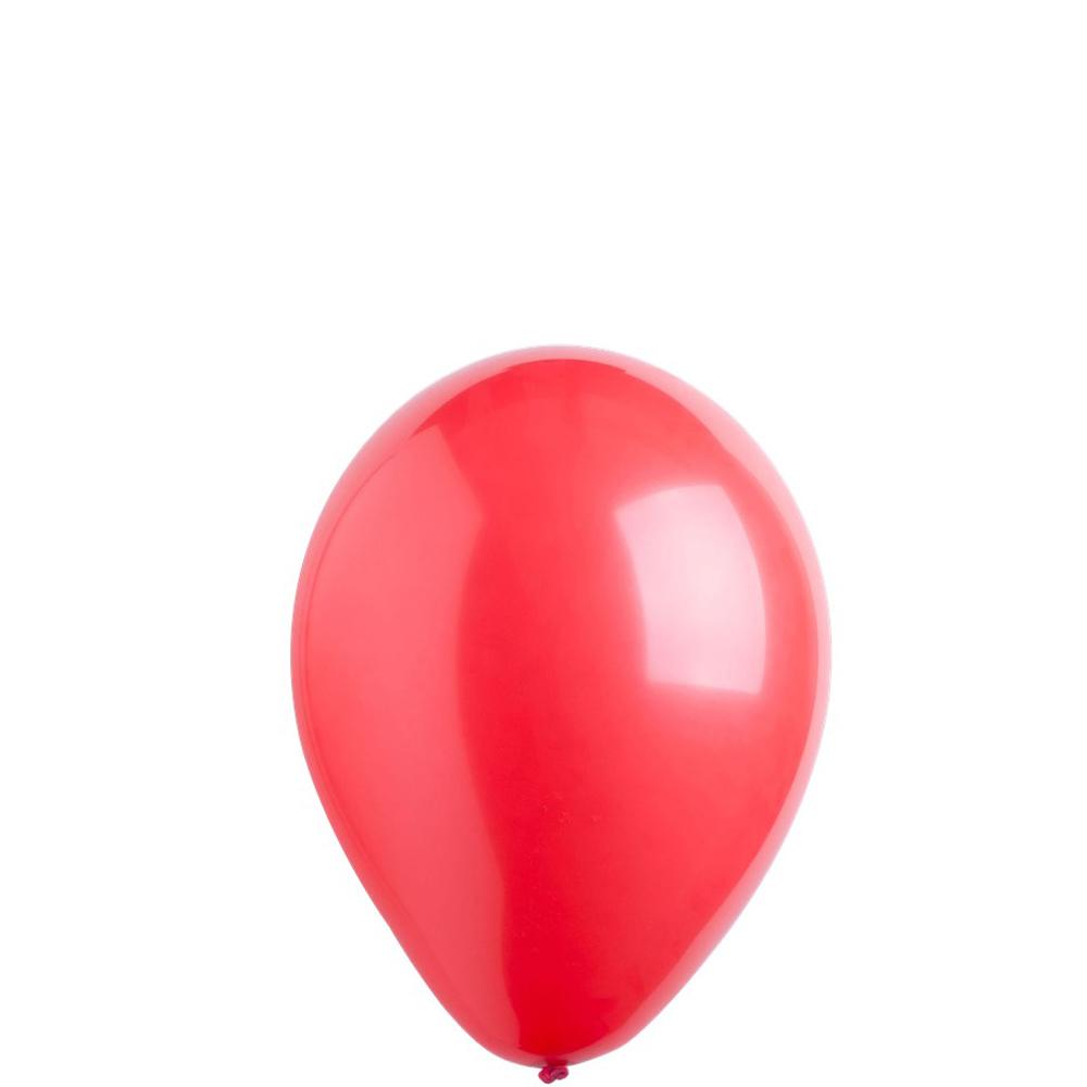 Apple Red Standard Latex Balloons 5in, 100pcs Balloons & Streamers - Party Centre