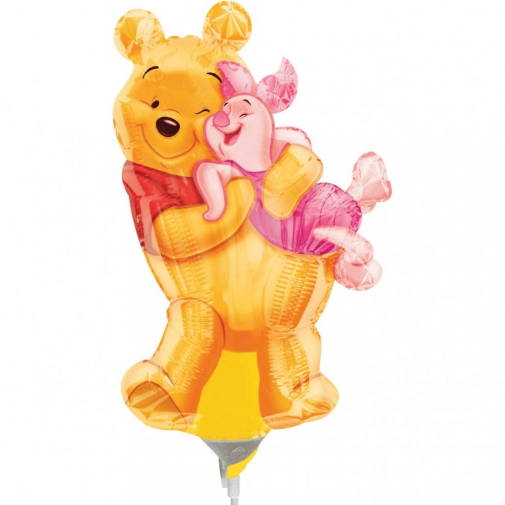 Big Pooh Hug Mini Shape Balloon Balloons & Streamers - Party Centre