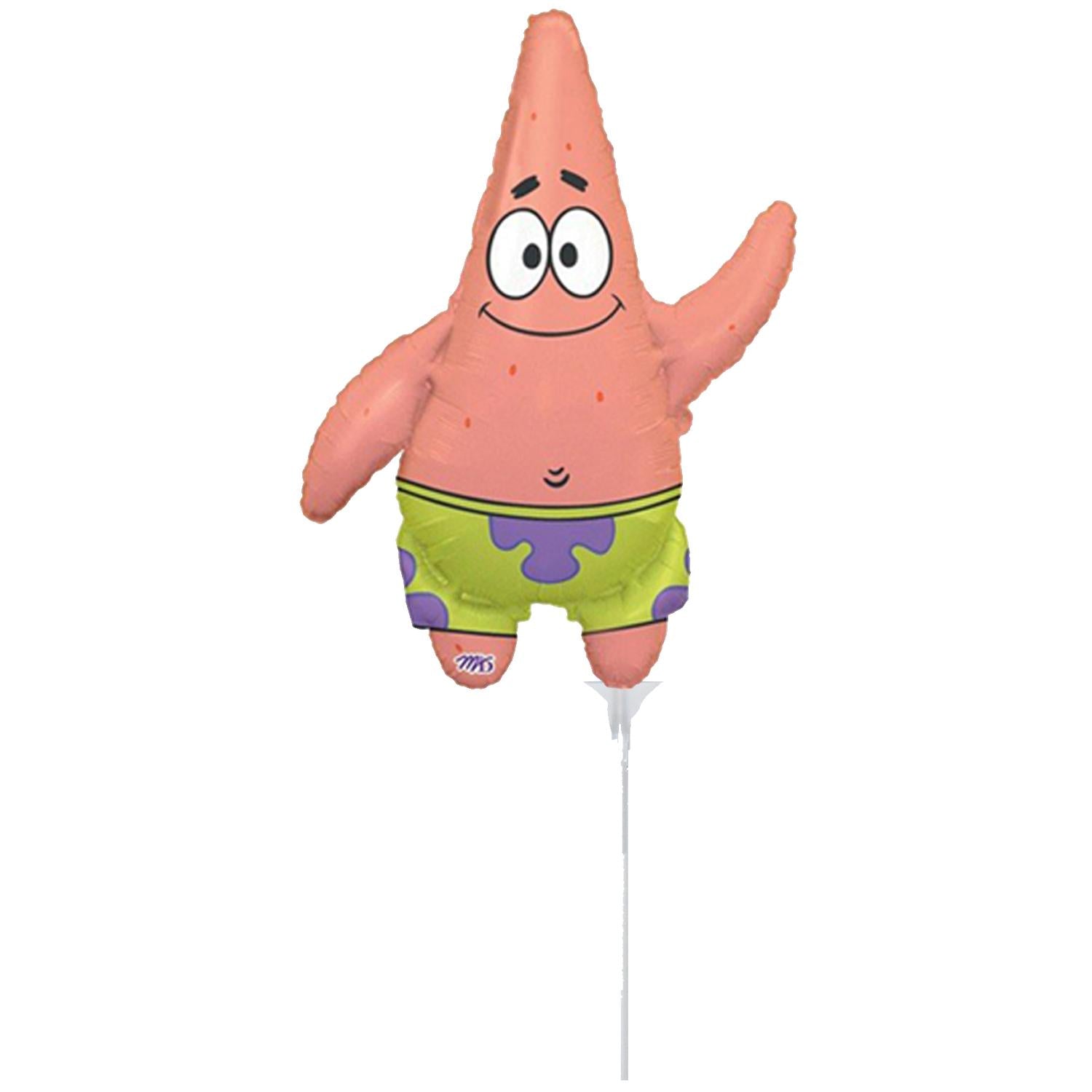 SpongeBob-Patrick Mini Shape Balloons & Streamers - Party Centre