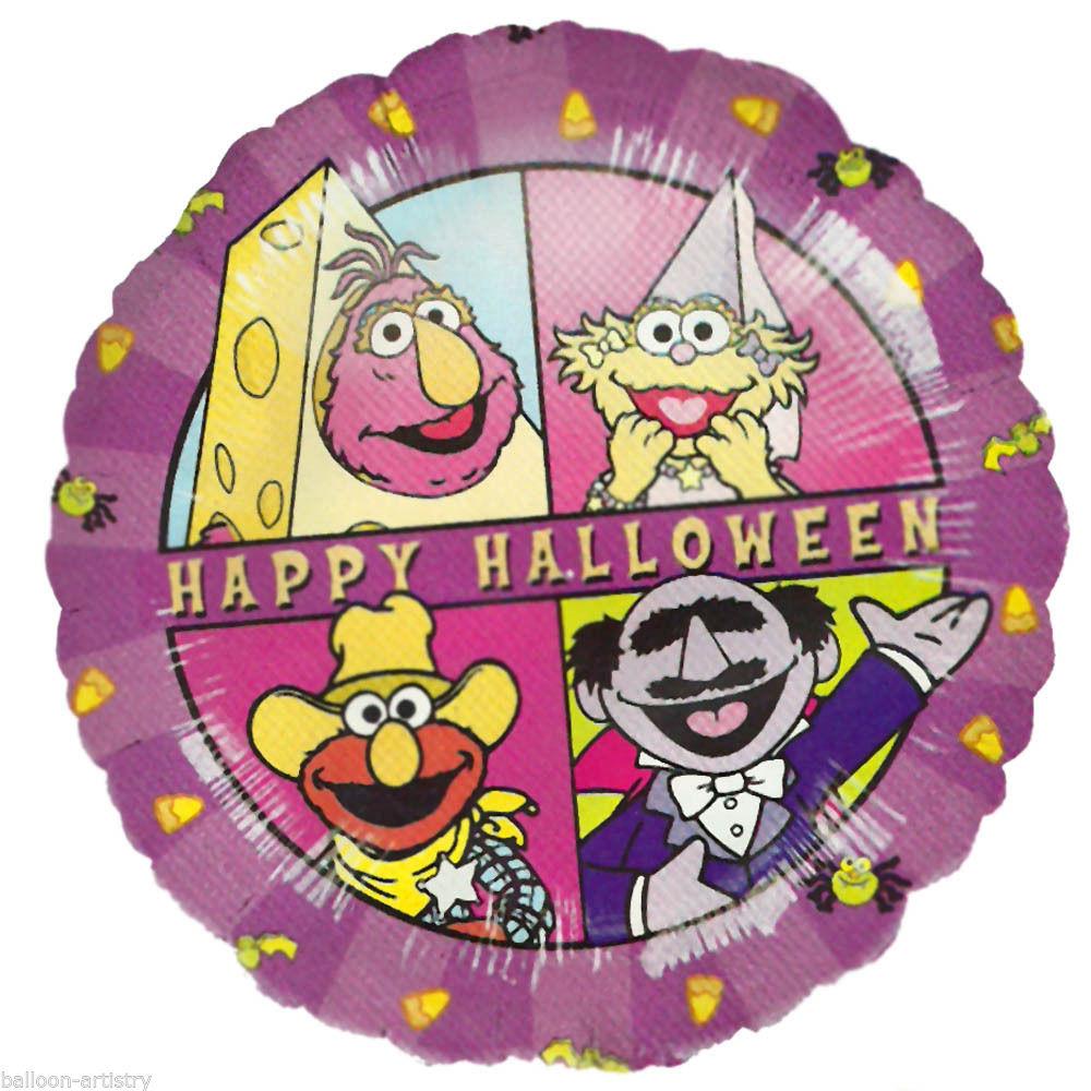 Sesame Street Halloween Foil Balloon 18in Balloons & Streamers - Party Centre