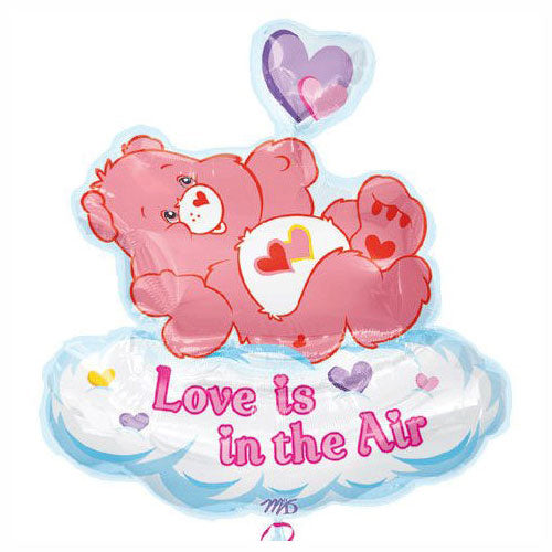 Floating Love-A-Lot Bear Supershape Balloon Balloons & Streamers - Party Centre