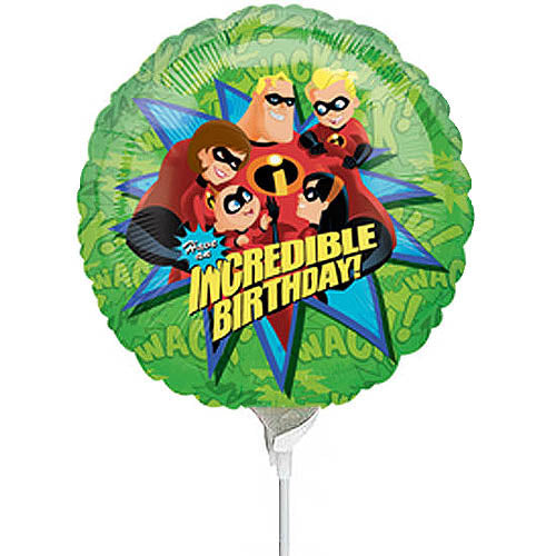 Incredibles Mini Shape Balloon Balloons & Streamers - Party Centre