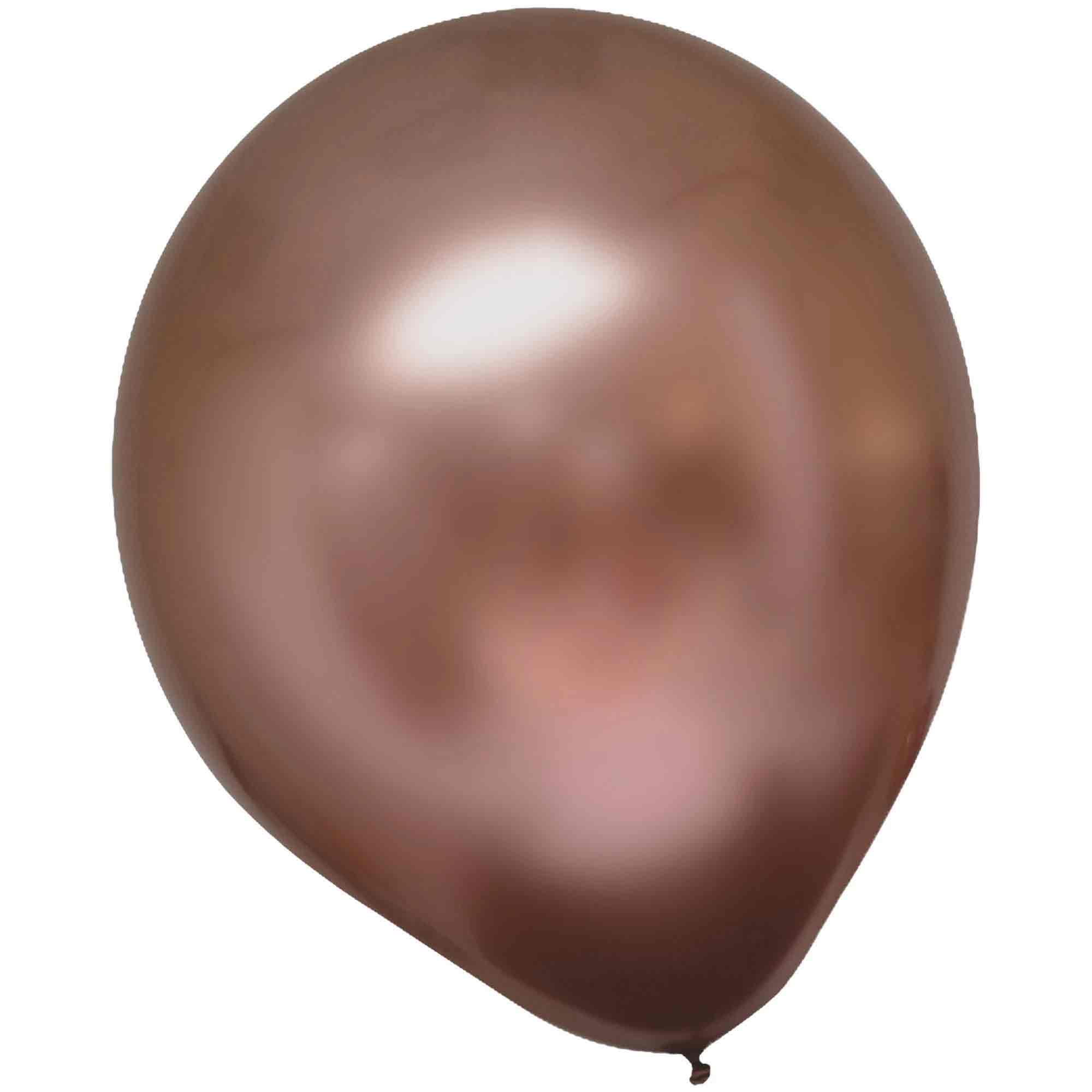 Rose Copper Satin Luxe Latex Balloon 11in