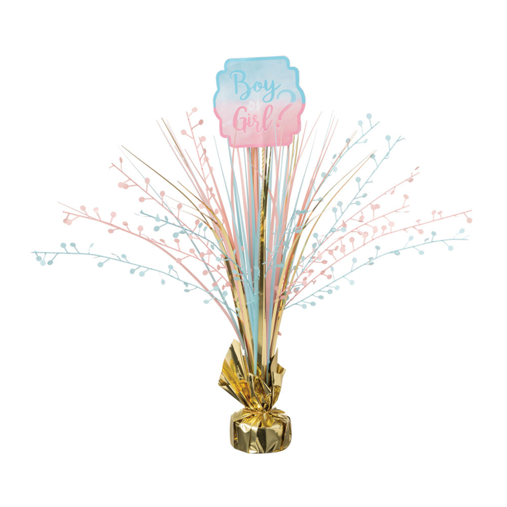 The Big Reveal Centerpiece Spray 18in Foil
