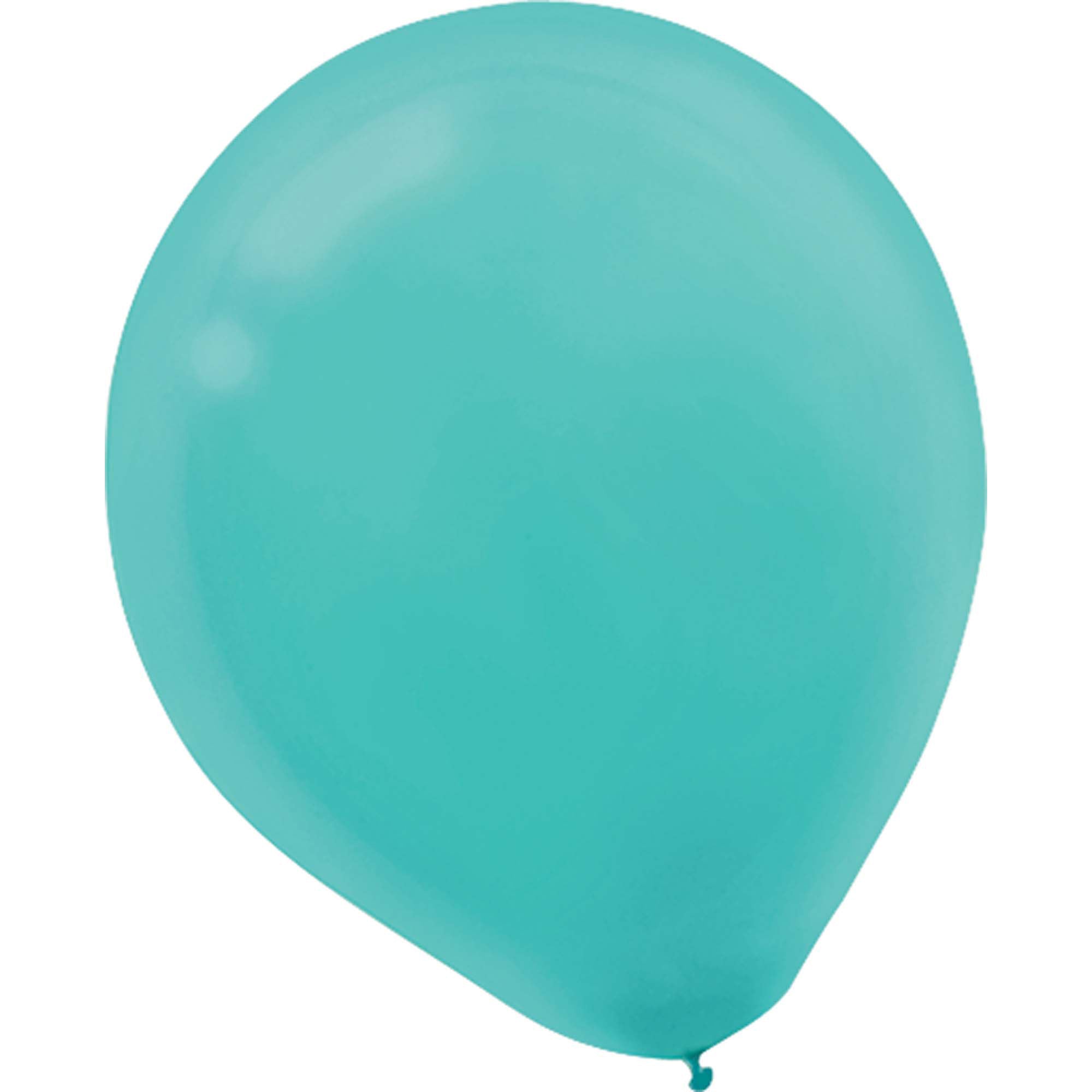 Robins Egg Blue Latex Balloon 12in, 15pcs Balloons & Streamers - Party Centre