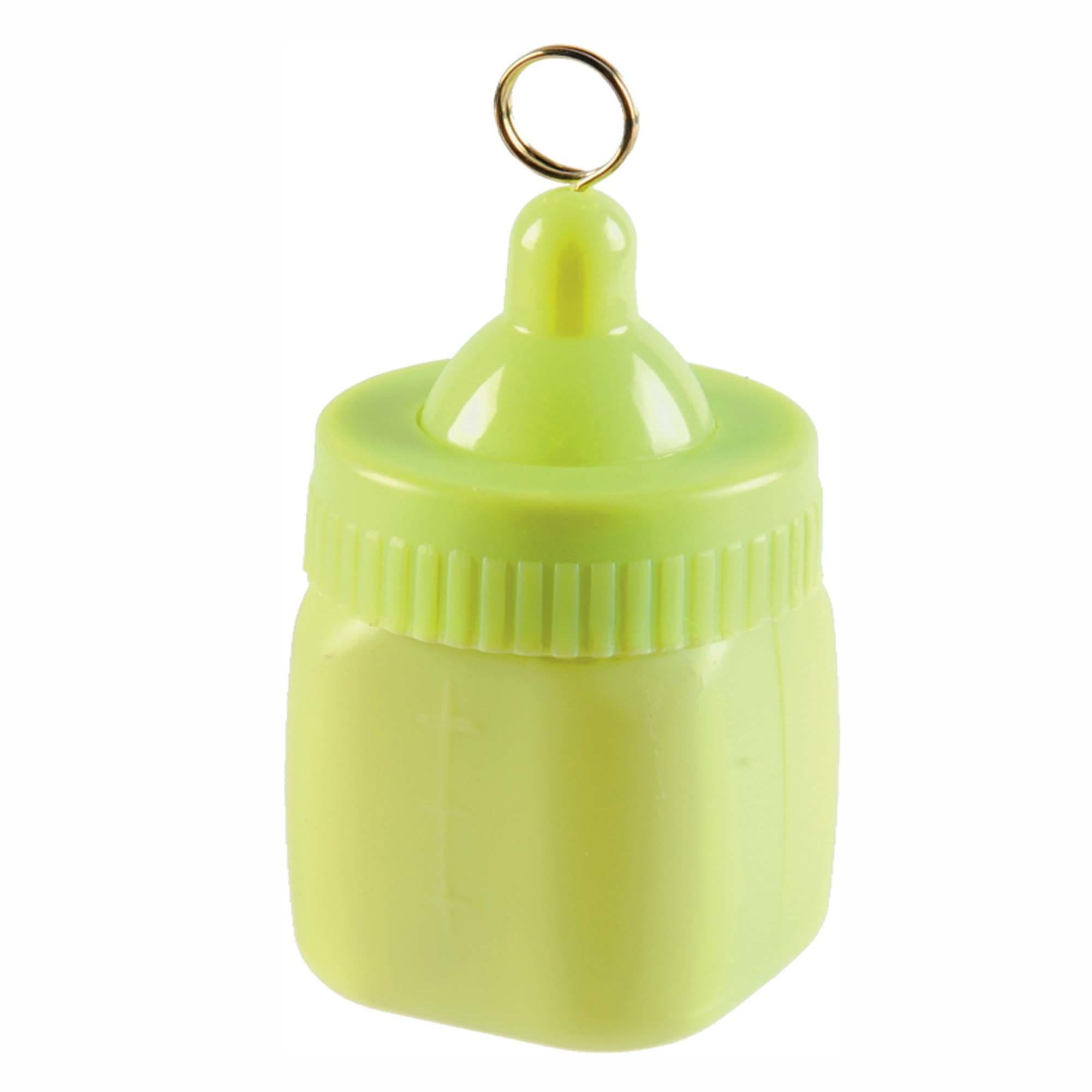 Light Green Baby Bottle Balloon Weight 6oz Balloons & Streamers - Party Centre