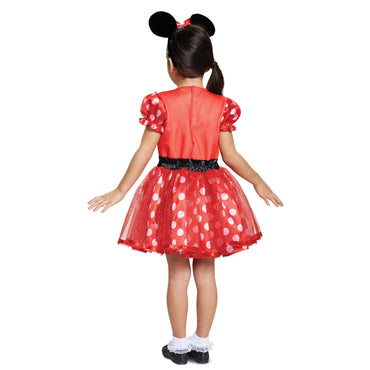 Toddler Red Disney Minnie Mouse Deluxe Costume