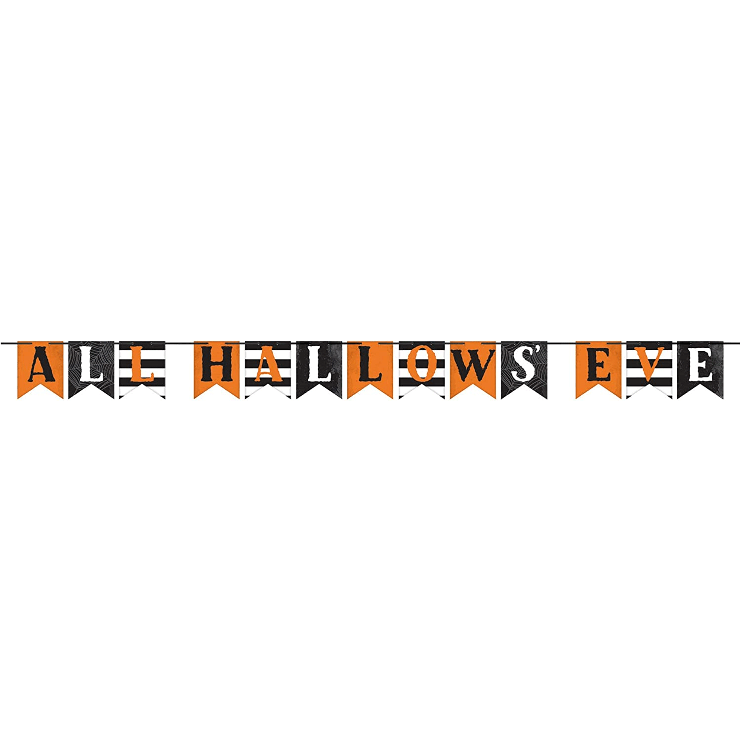 All Hallows Eve Halloween Letter Banner