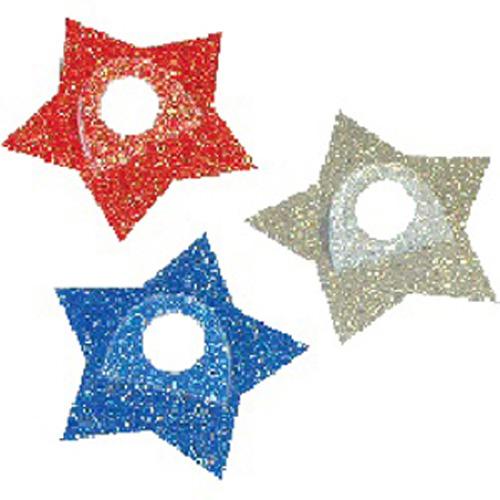 Stick-A-Tab Birthday Star Balloon Weight Balloons & Streamers - Party Centre