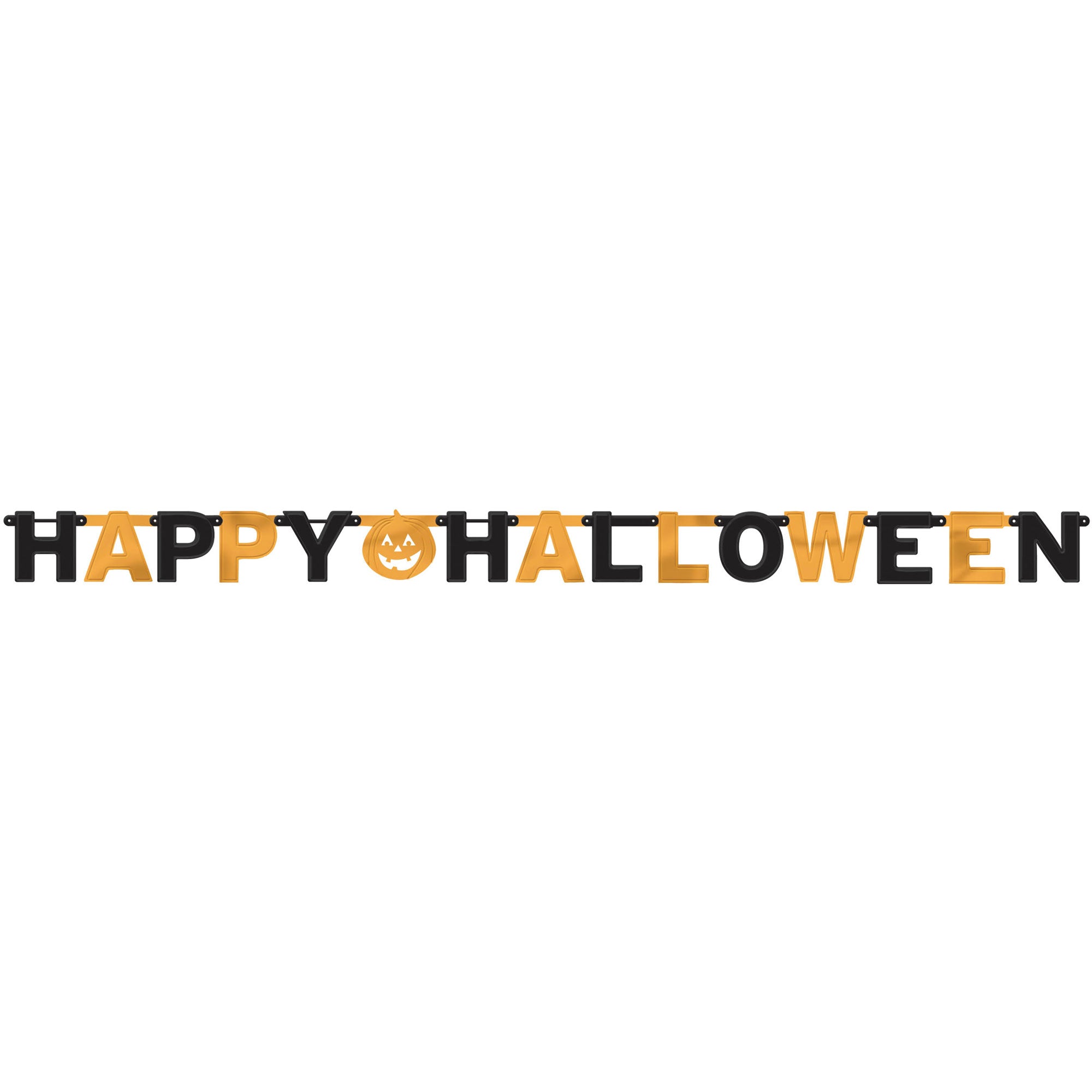 Happy Halloween Banner 7.75ft Decorations - Party Centre
