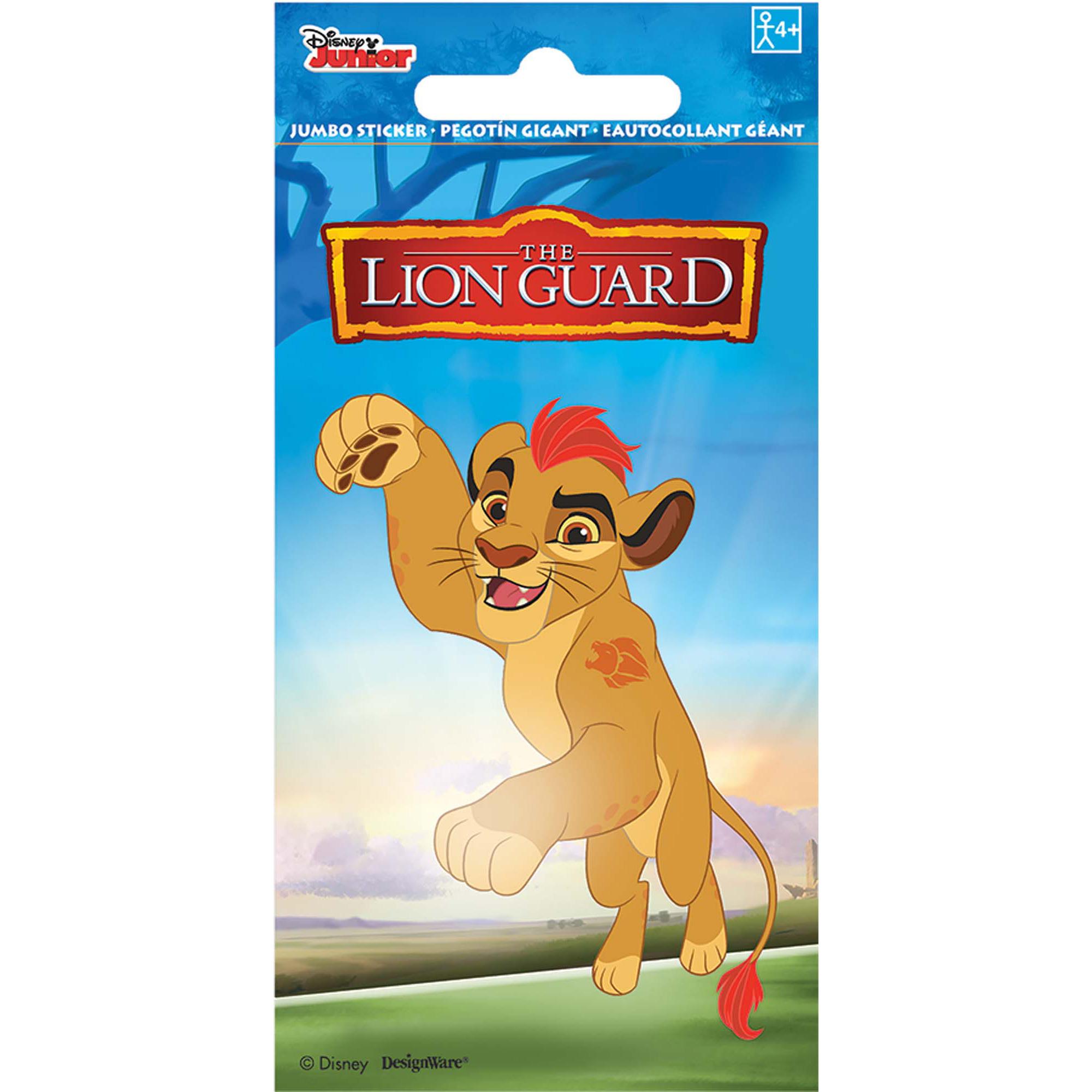 Lion Guard Jumbo Sticker Party Favors - Party Centre