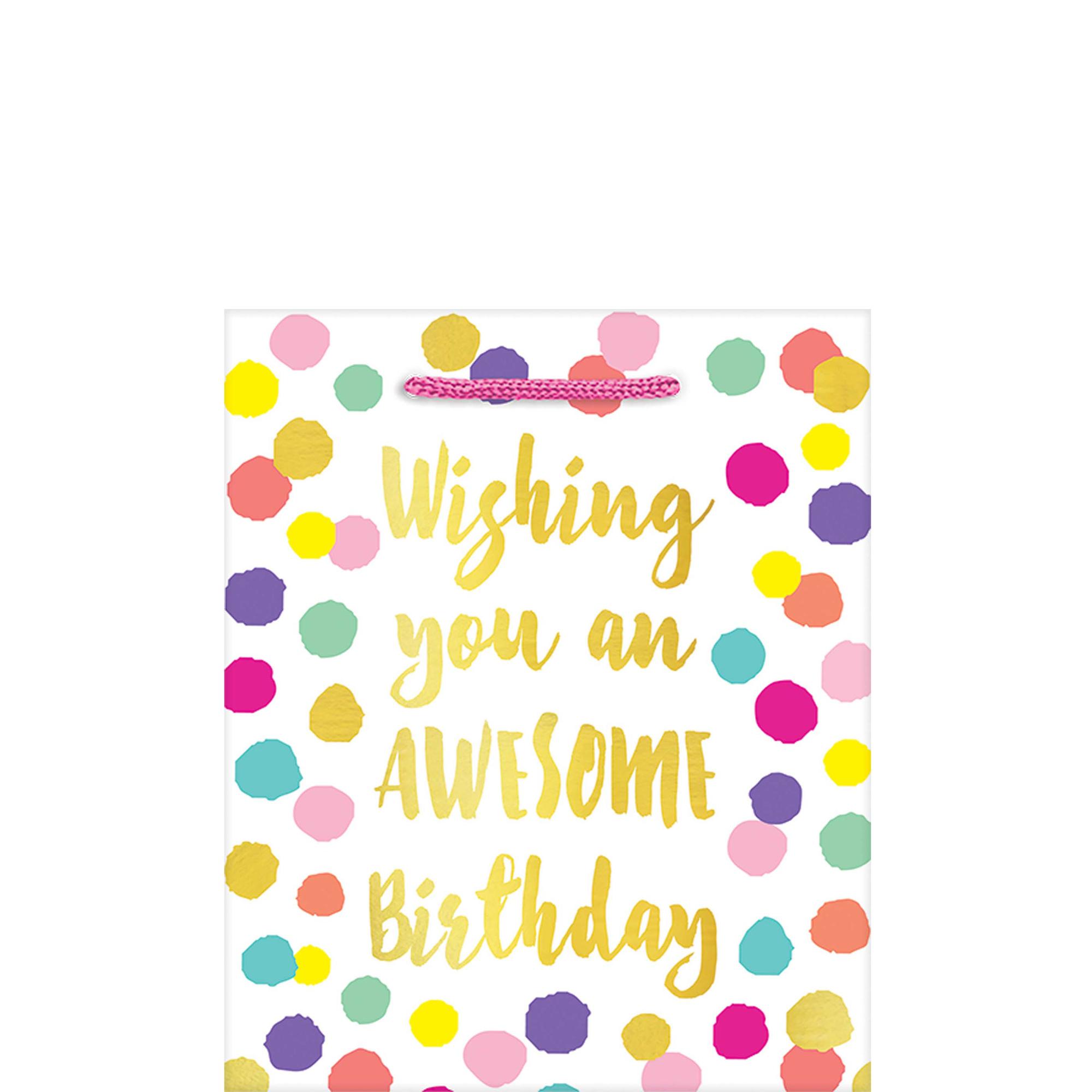 Awesome Birthday Medium Specialty Bag Party Favors - Party Centre