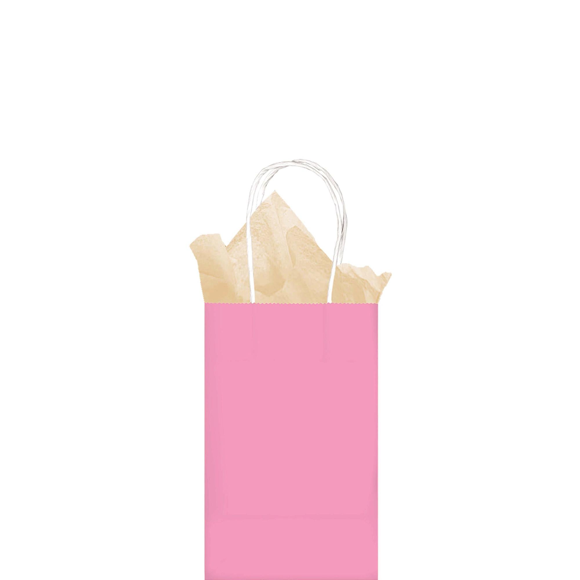 New Pink Small Cub Kraft Bag Party Favors - Party Centre
