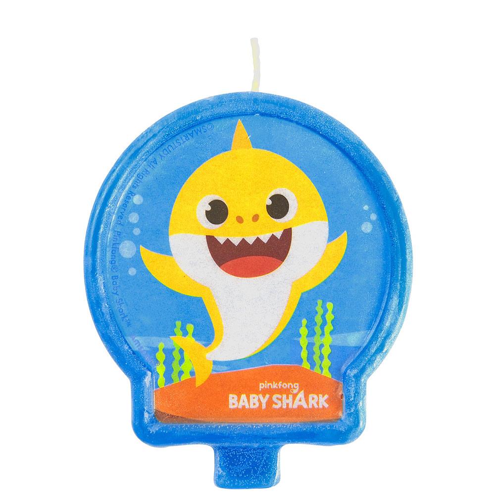 Baby Shark Birthday Candle Set Party Accessories - Party Centre