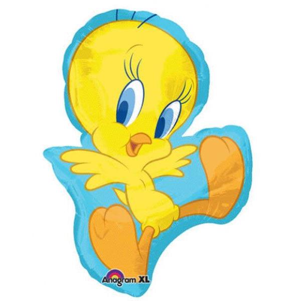 Flying Tweety SuperShape Balloon 24x32in Balloons & Streamers - Party Centre