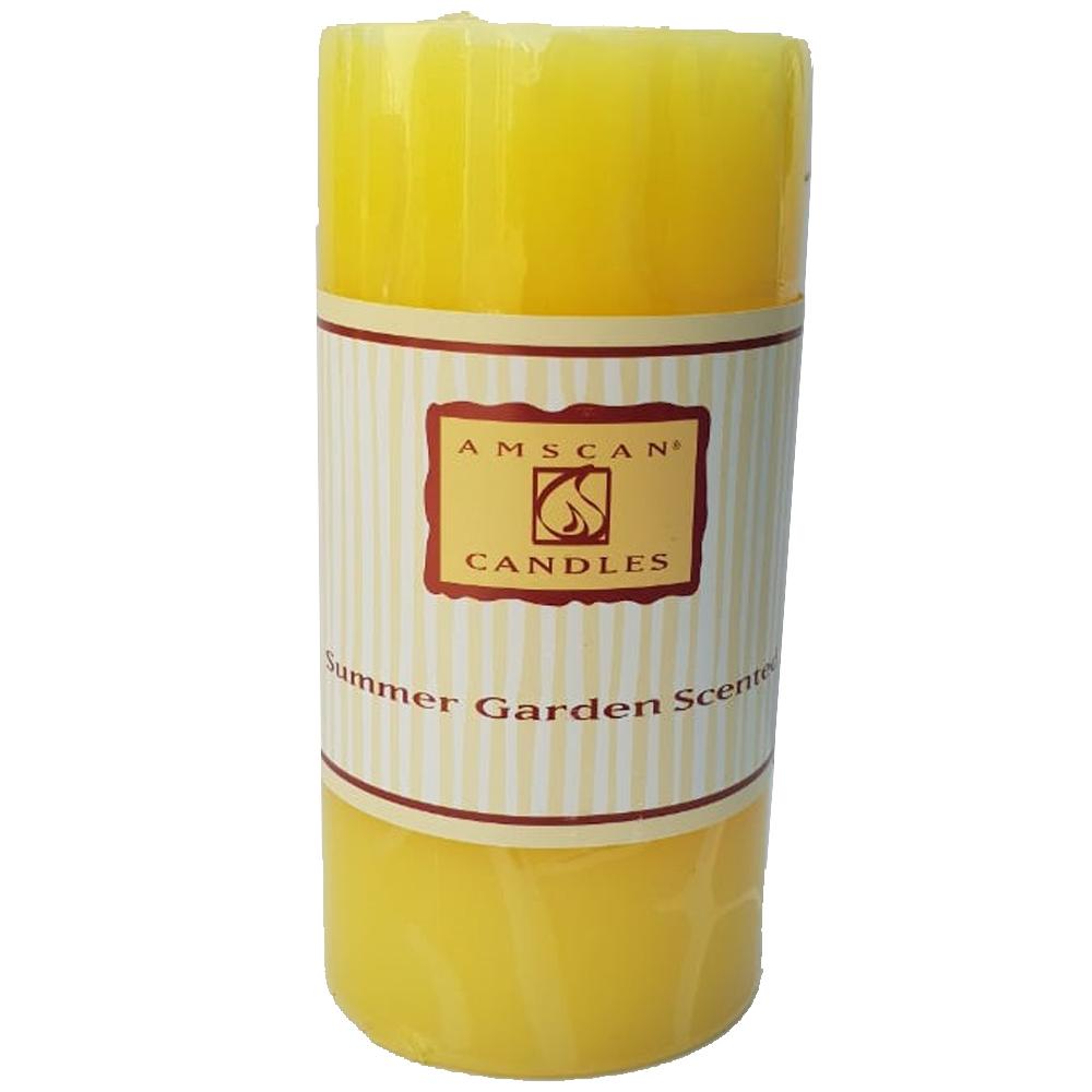 Pillar Sunshine Candle Party Accessories - Party Centre