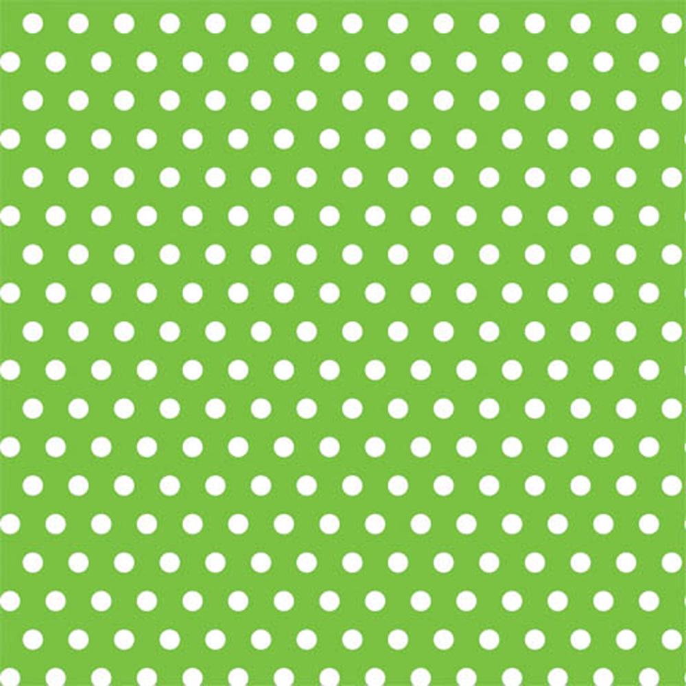 Polka Dot Kiwi Gift Wrap 16ft x 30in Party Favors - Party Centre