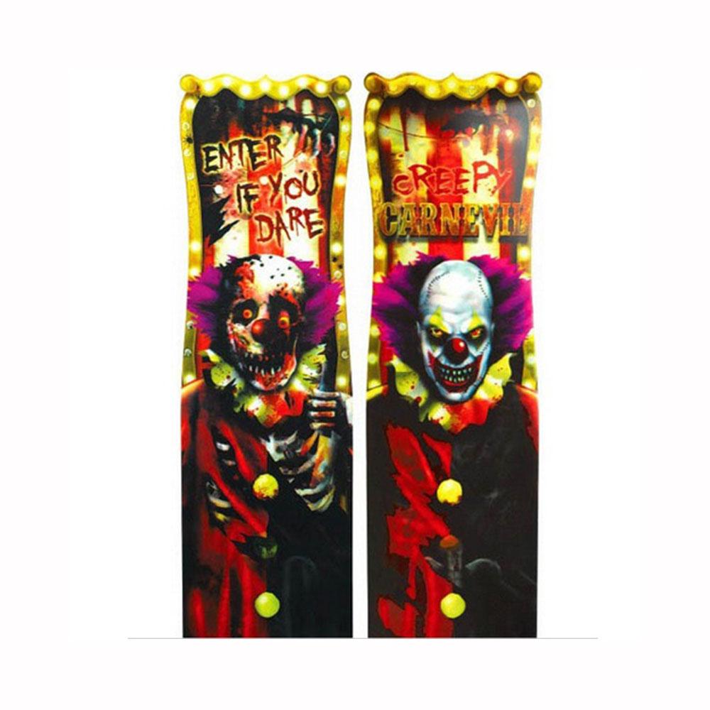 Creepy Carnival Lenticular Sign Decorations - Party Centre