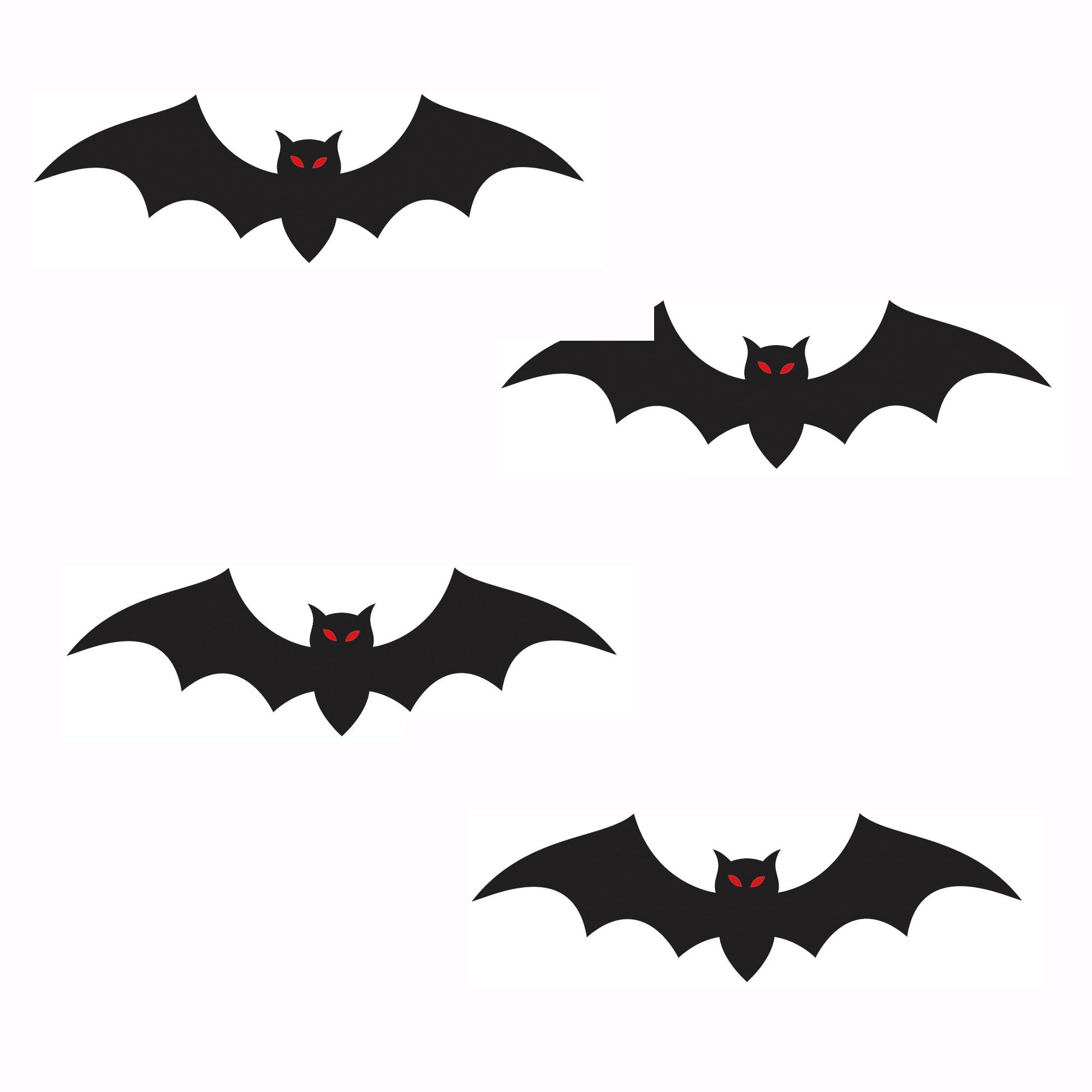 3D Paper Bats 30pcs