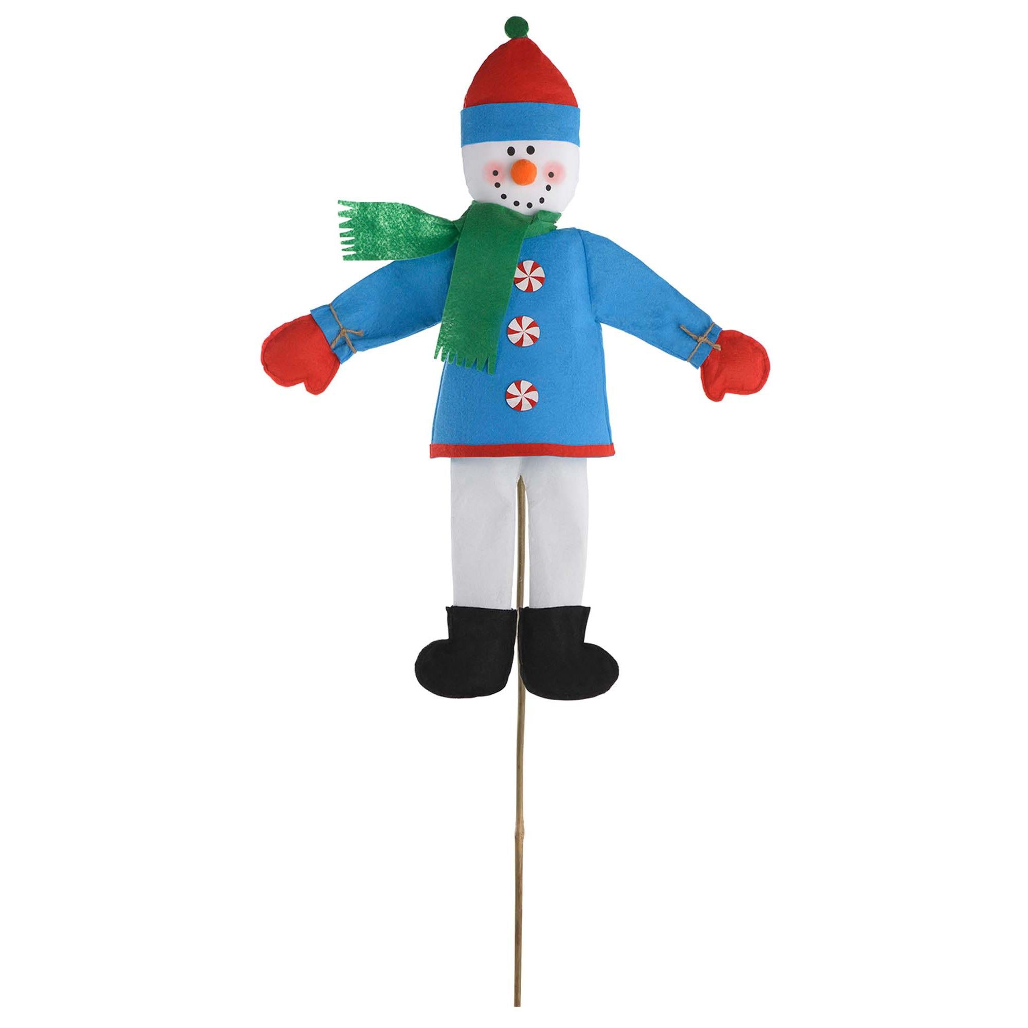 Snowman Medium Yard Stake Decorations - Party Centre